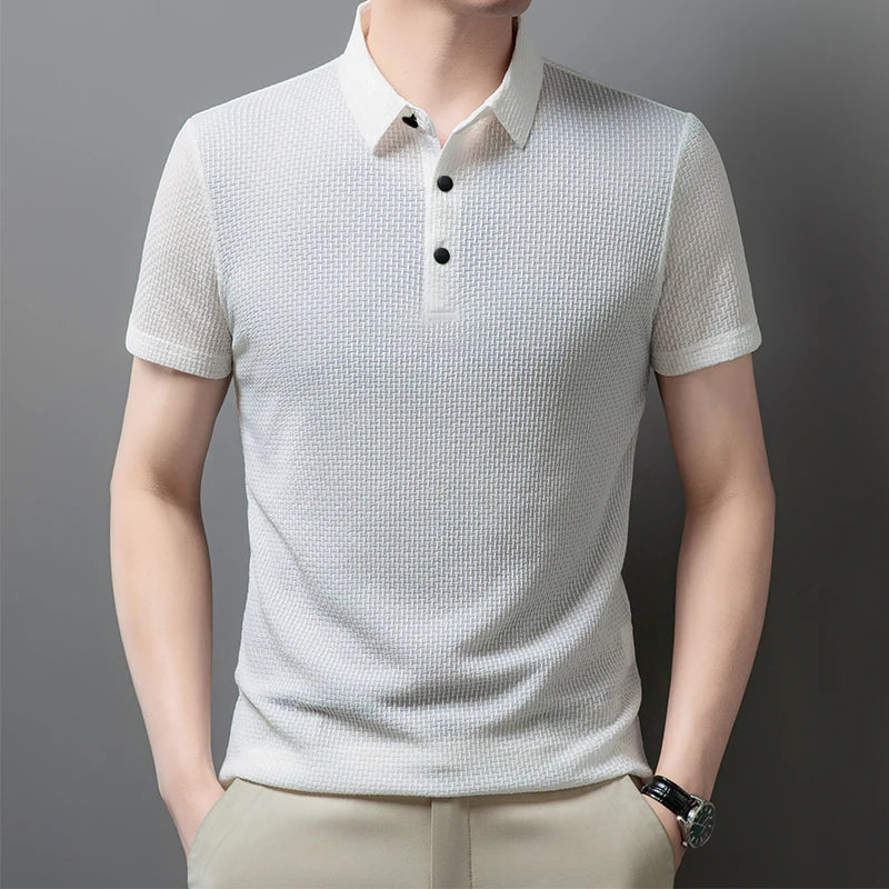 New Men's Polo - Breathable and perfect for Spring