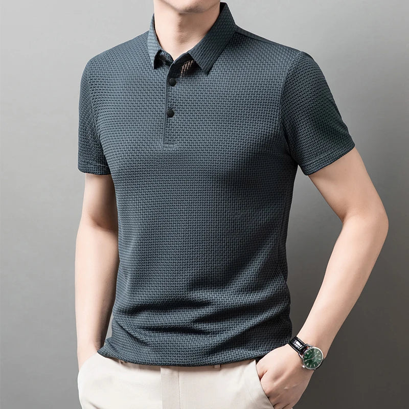 New Men's Polo - Breathable and perfect for Spring