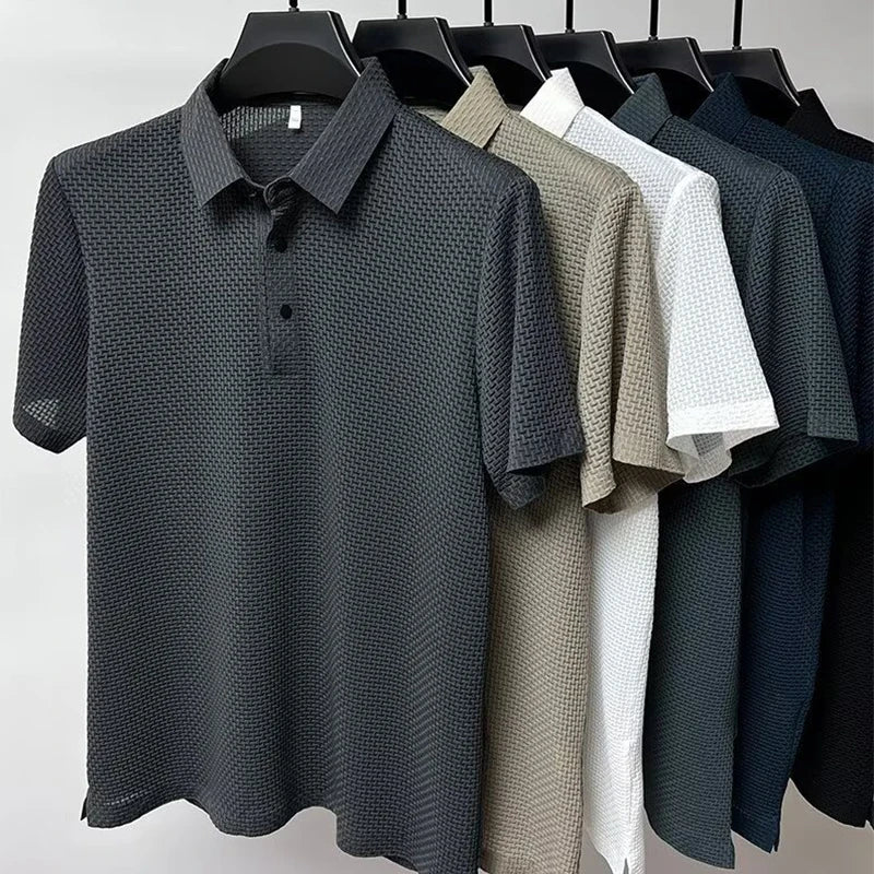 New Men's Polo - Breathable and perfect for Spring