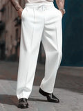 Men's Springwear - Hot selling fashionable casual solid color pants, loose straight leg pants